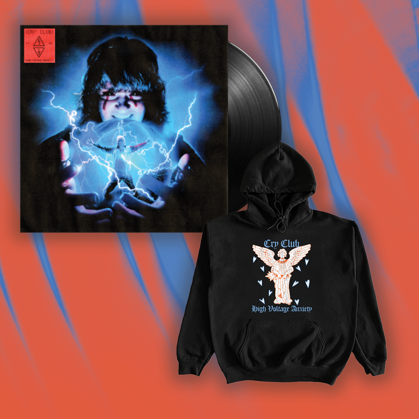 'High Voltage Anxiety' Vinyl + Hoodie Bundle *PRE-ORDER*