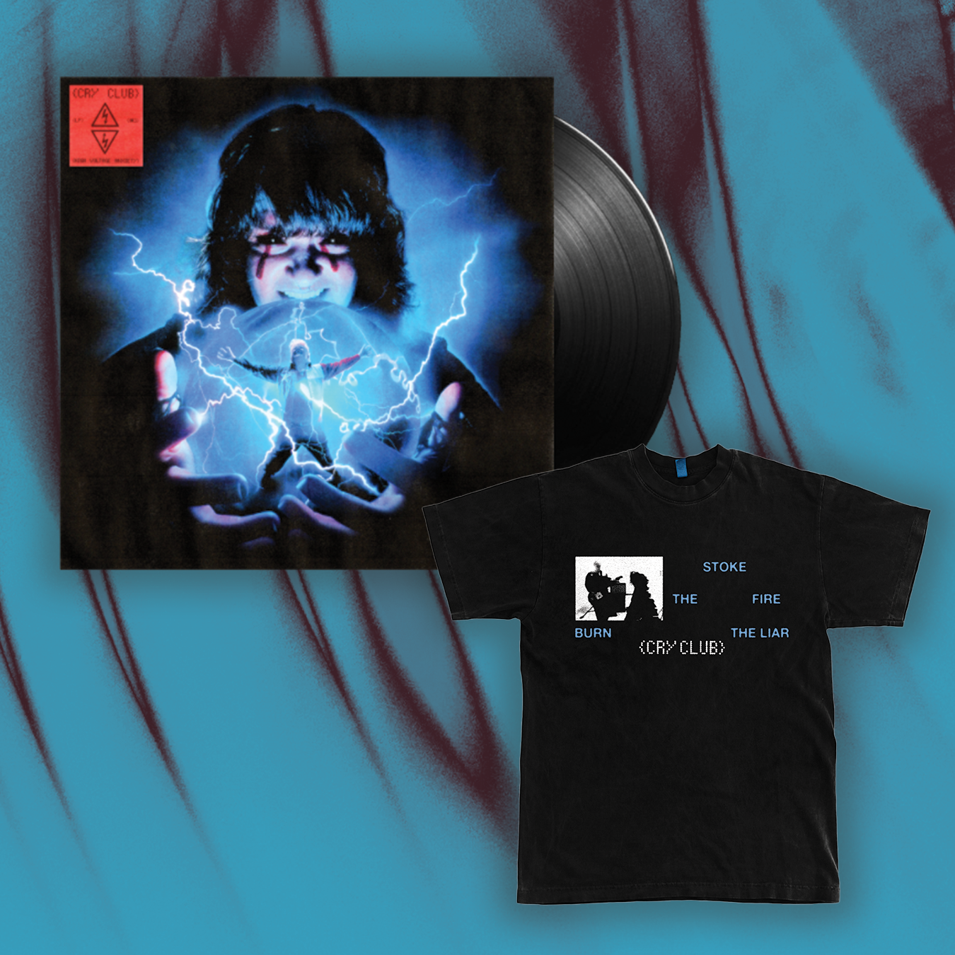 'High Voltage Anxiety' Vinyl + Tee Bundle *PRE-ORDER*
